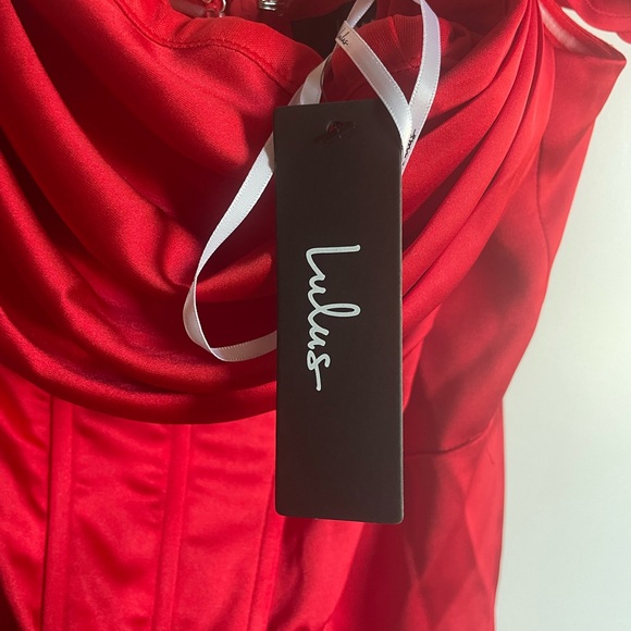 Lulus Red Dress size XL, amazing condition - Picture 9 of 9
